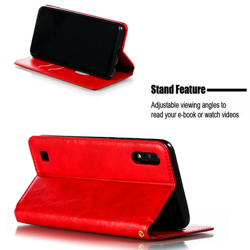 Flip Leather Case For Etui Samsung A10 A20 A20E A30 A40 A50 A60 A70 M10 M20 M30 A5 A6 A7 Wallet Flip Cover Book Case Coque