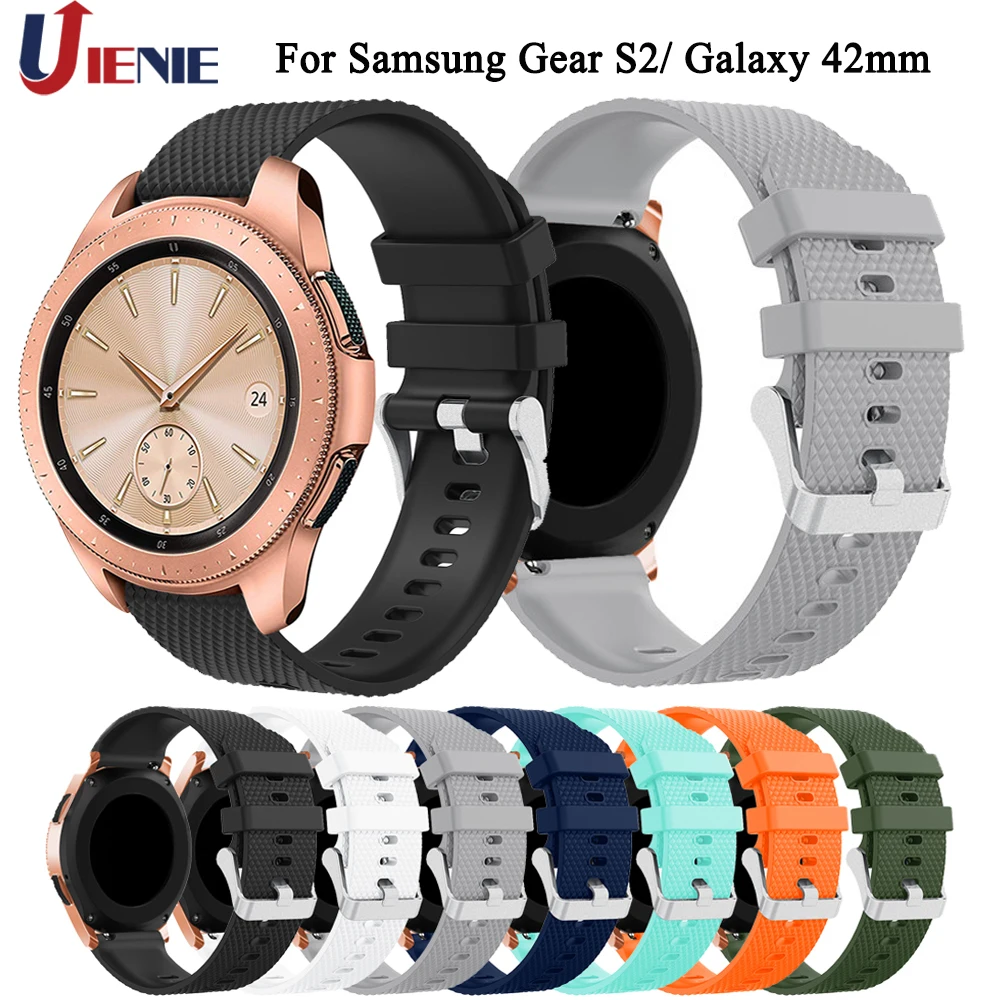 Ремешок для часов Samsung Gear S2 Smart Watch Band 20 мм силиконовый сменный наручный браслет