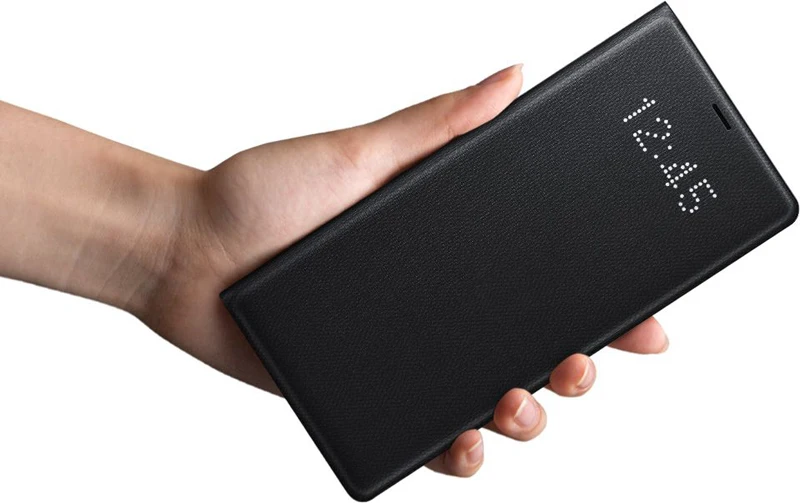 Оригинальный светодиодный чехол для SAMSUNG умный Samsung Galaxy Note 8 N9500 Note8 N950F SM