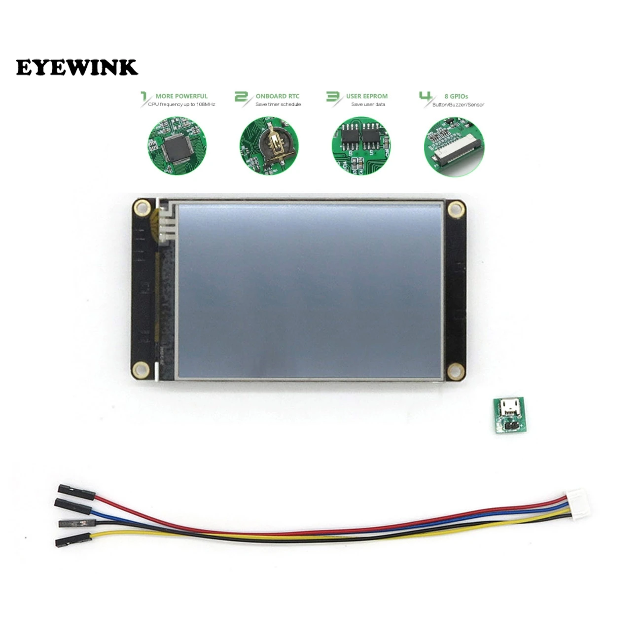 Интеллектуальный сенсорный TFT ЖК модуль Nextion HMI 3 5 дюйма для Raspberry Pi NX4832K035|display panel|tft