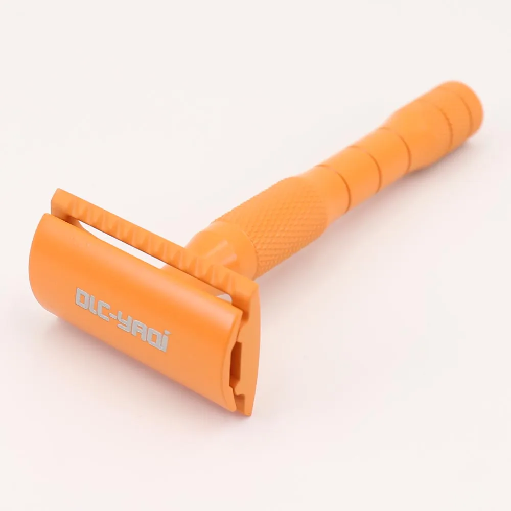 

YAQI Orange Color Brass Handle Men's Shaving Razor