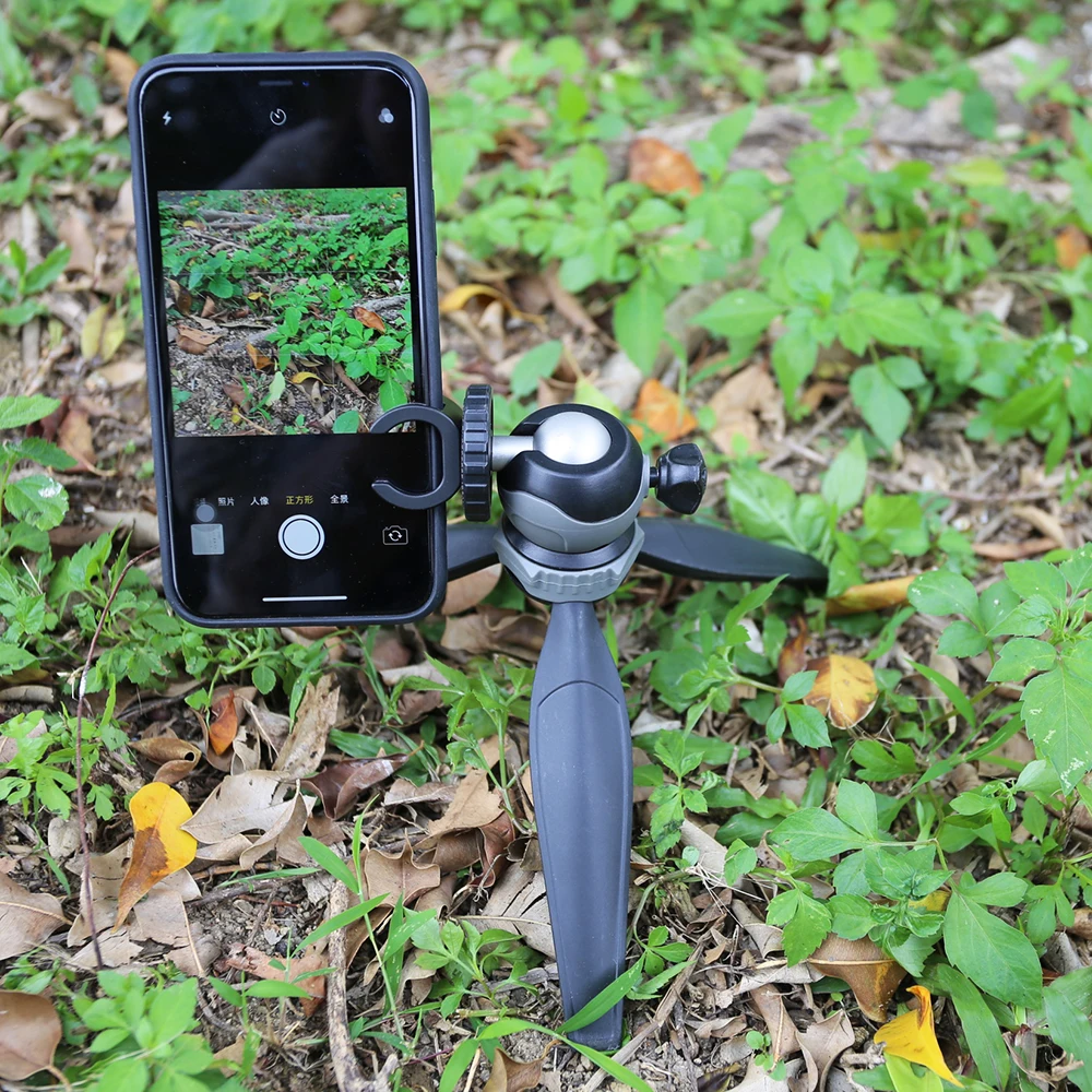 Настольный компактный мини-держатель XILETU XJ-46 с зажимом для телефона смартфона |