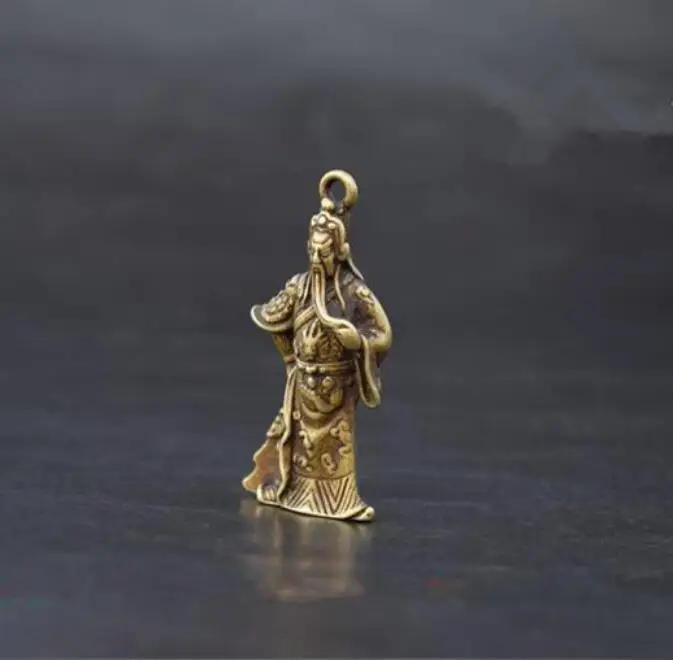 Медная коллекция Satue медная подвеска god of wealth guan gong|Статуи и скульптуры| |