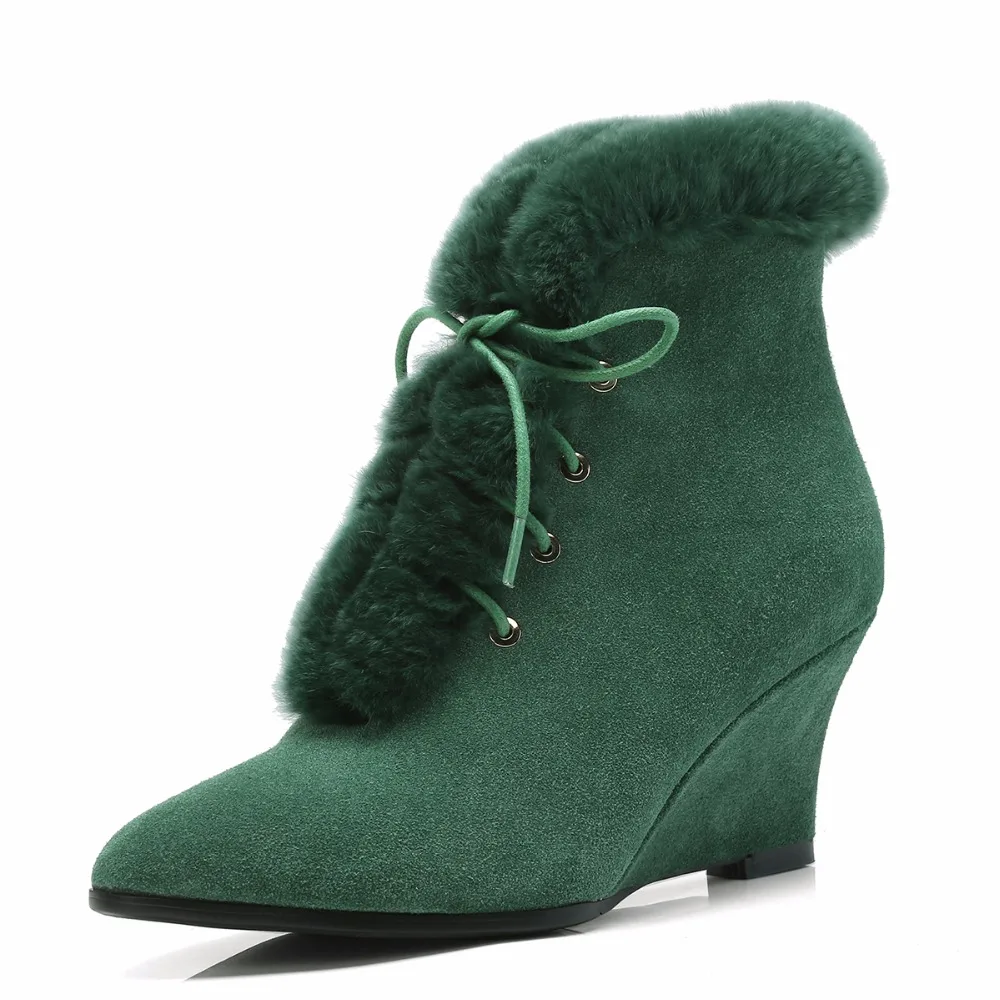 Женские ботильоны из натуральной кожи на высоком каблуке 7 см | Обувь