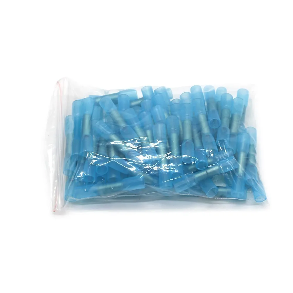 1000 шт. BHT2.5 термоусадочный стыковой водонепроницаемый соединитель 16 14AWG 1 5 2 мм2