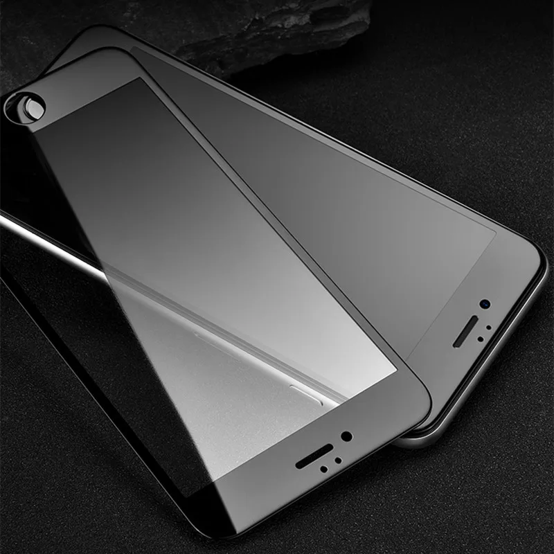 2 шт. Стекло для iPhone 7 6 6S плюс Экран протектор 3d изогнутый край Премиум закаленное