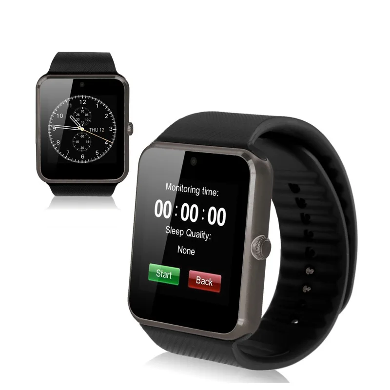 Смарт часы GT08 на Android наручные с поддержкой sim карты tf для apple OS pk DZ09 U8|smartwatch for