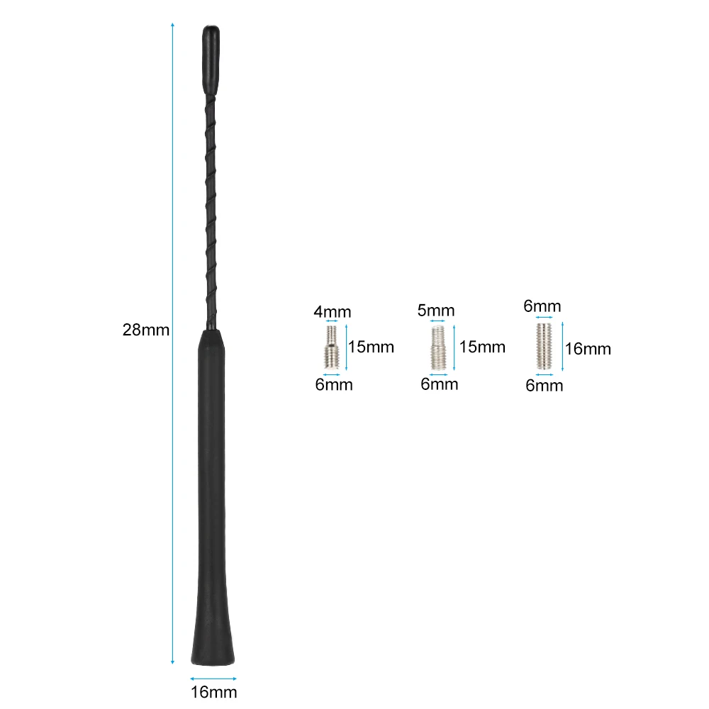 9 &quotУниверсальное автомобильное радио Гибкая Анти-шум Beesting антенна | Автомобили