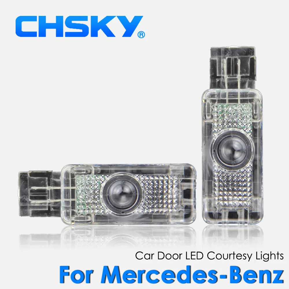 Chsky светодиодный автомобильный лампочка освещения подножки логотип двери