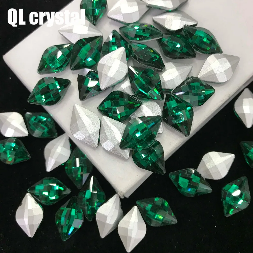 QL кристалл все размеры Американский футбол Pointback горный хрусталь Высокое