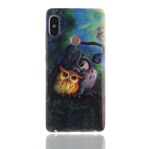 Мягкий чехол из ТПУ для Xiao mi Red mi Note 5 Pro 5A Prime, чехол с тигром, совой, цветком, пандой для Xio mi Red mi 5 Plus Note 4 4X, чехол для mi Max 2, чехол - Цвет: Tree Owl