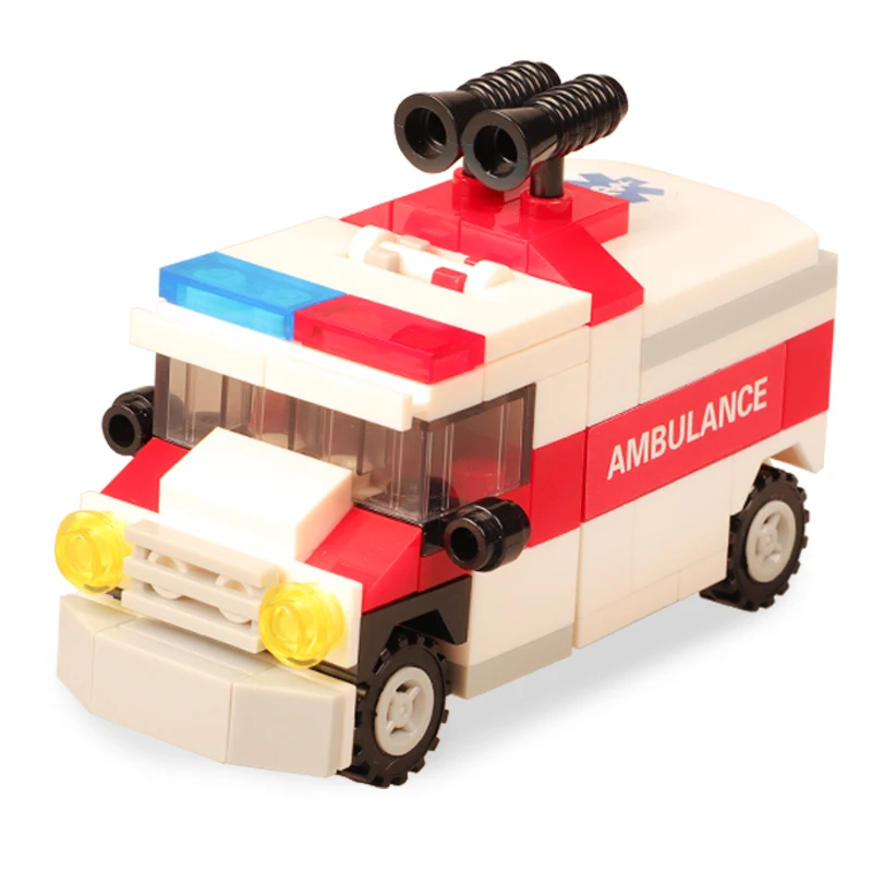 6 в 1 супер трансформируемый автомобиль серии деформируемый Строительные кирпичи