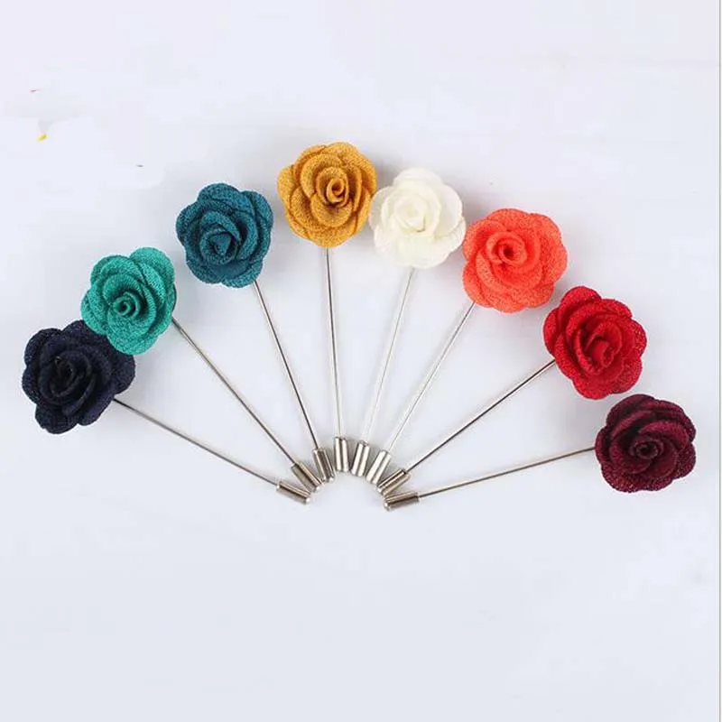 Дешевые Продажи 6 шт./пакет 8 см длинная серебряная брошь булавка ручной работы