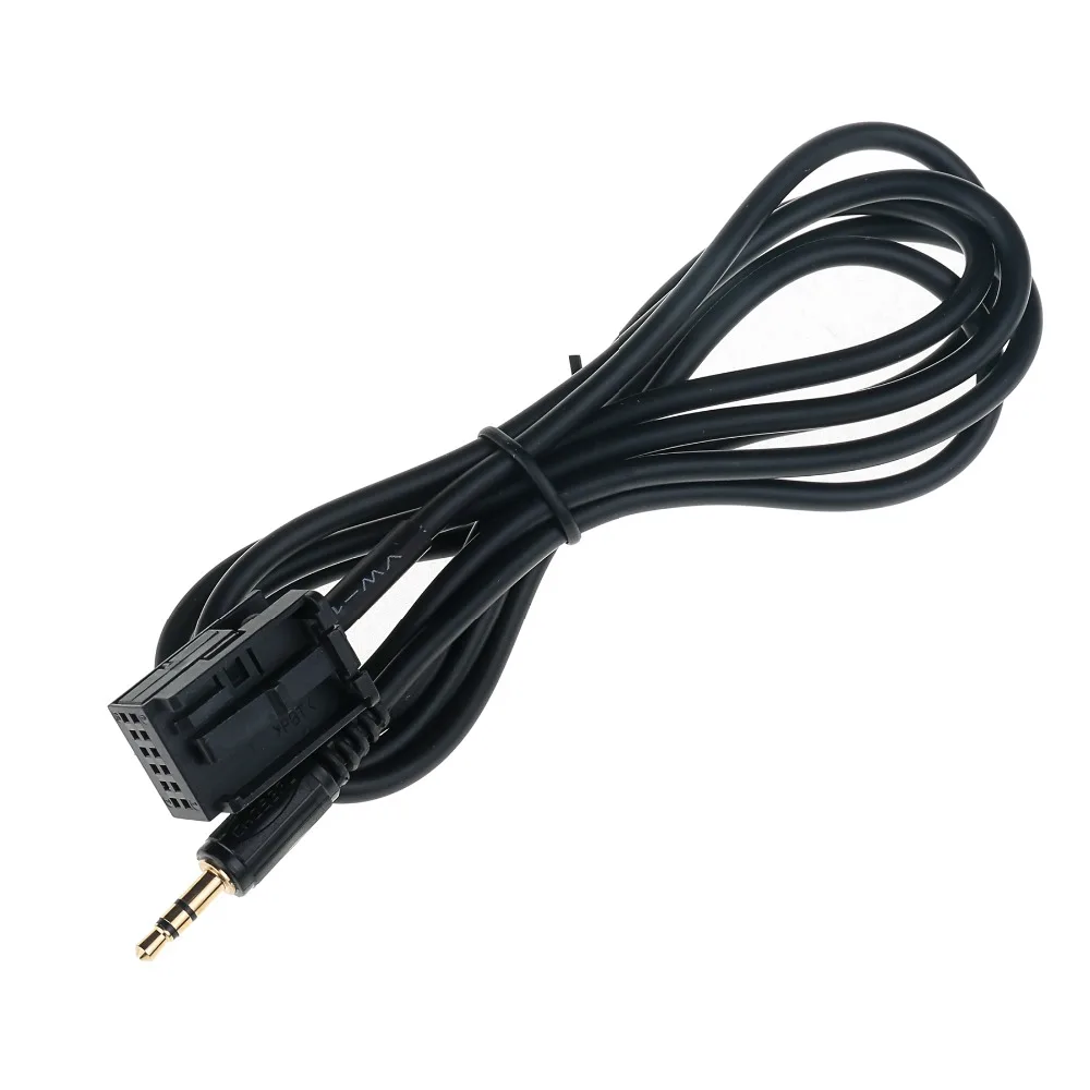 Автомобильный AUX аудио кабель IN адаптер 3 5 мм Мужской интерфейс 12 Pin CD Changer Line для BMW