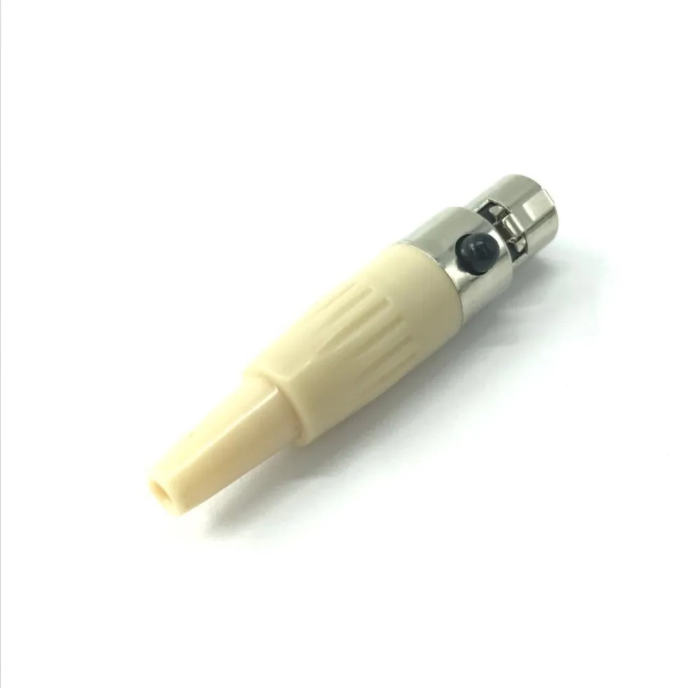 3pcs DIY 4pin Stereo Screw Lock Connector for shure Microphone Spare Plug adapter | Электроника