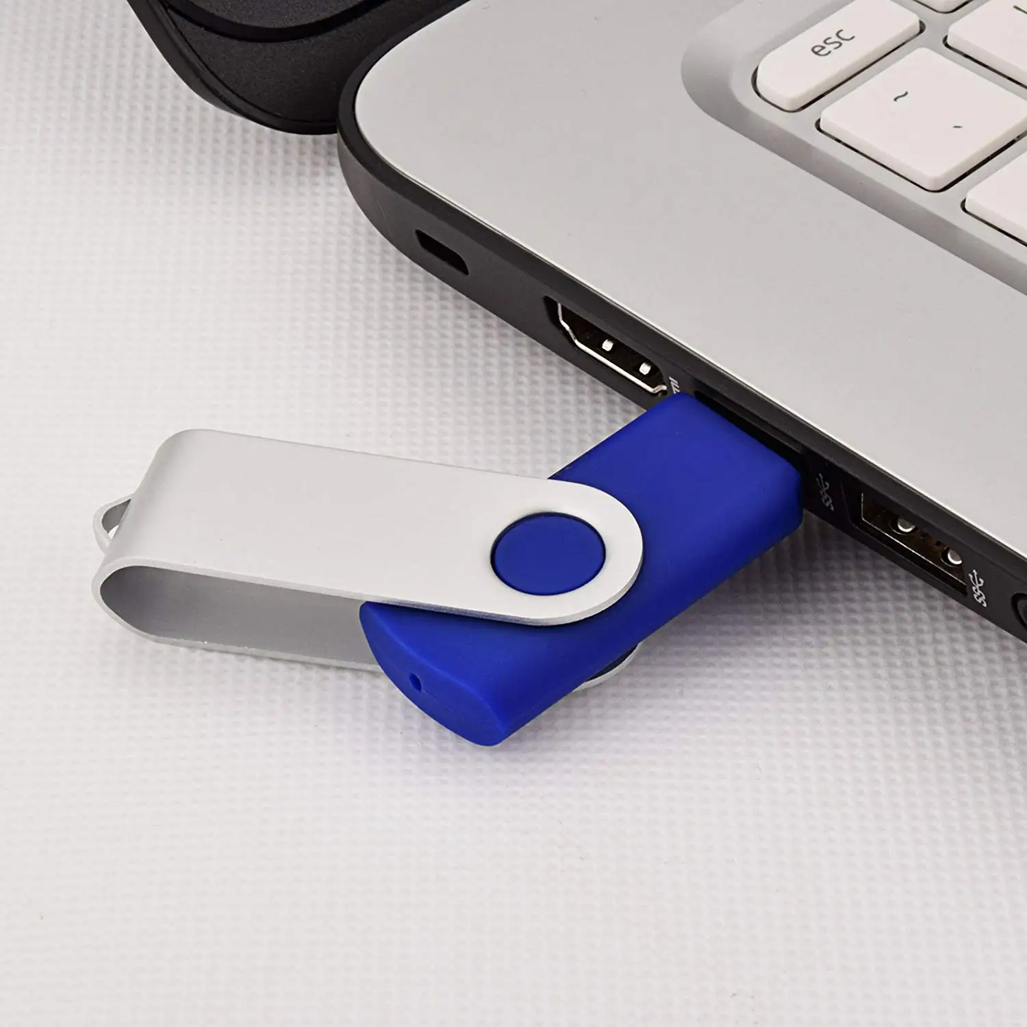 USB флеш накопитель VicSoul в форме поворота флешка на 16 ГБ 32 64 128 2 0 серебристый|USB