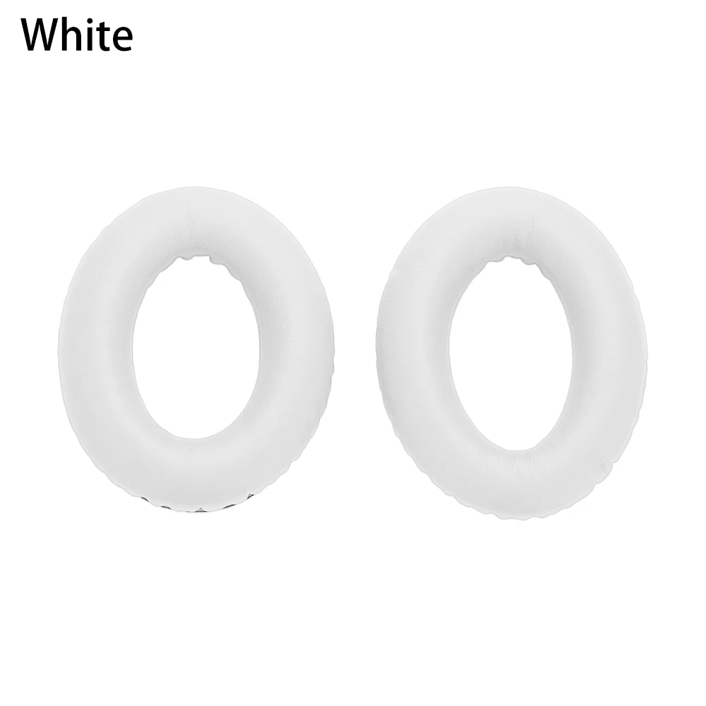 white 1 пара подушечек для наушников, Сменные подушечки для наушников, амбушюры для Bose quietkomento 35 QC35 QC 35 25 15 QC25 QC15 - Цвет: white