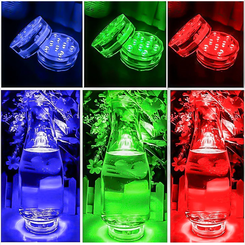 Woodpow подводный светодиодный RGB свет с пультом дистанционного управления