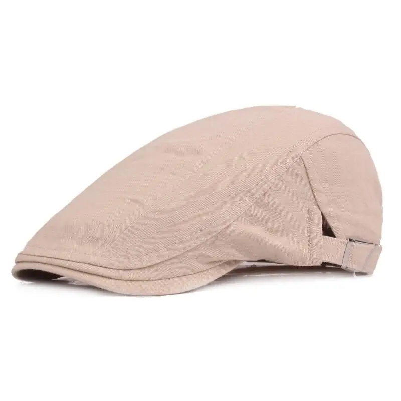 

BINGYUANHAOXUAN Cotton Beret Hats Unisex Summer Flat Caps Men Women Vintage Casquette Gorras Planas Boinas Berets Men's Hat