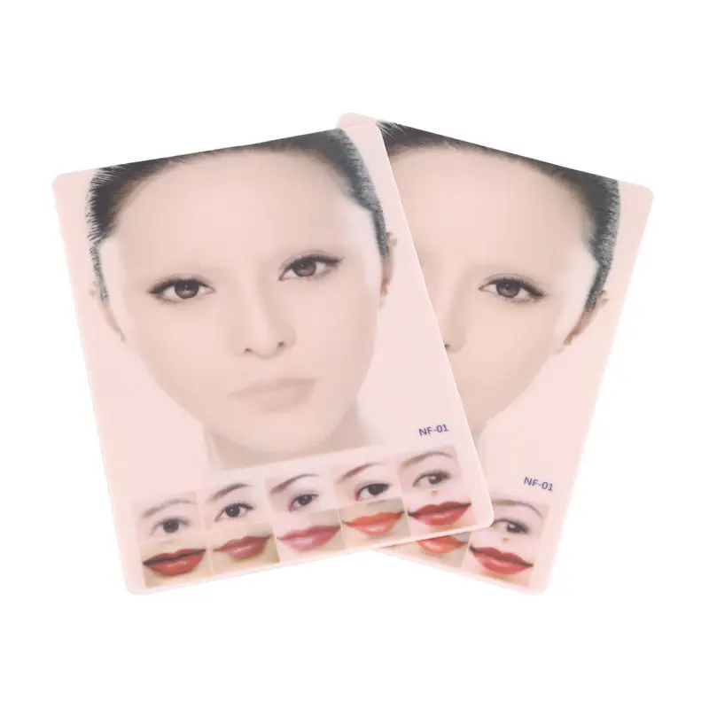 Стойкий макияж 4D искусственная тренировка кожи силиконовая красота татуировка