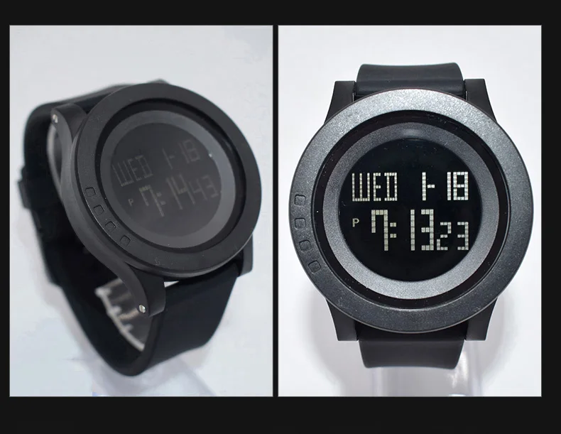 Женские Водонепроницаемые наручные автоматические часы для женщин digitais Бег дамы