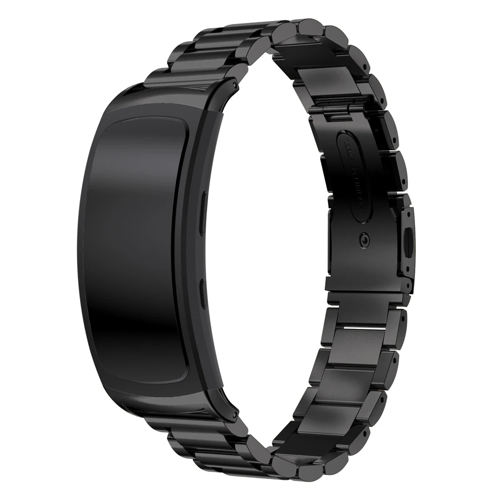 Браслет из нержавеющей стали, ремешок для часов samsung gear Fit 2 SM-R360 Замена для умных часов, браслет для samsung gear fit2