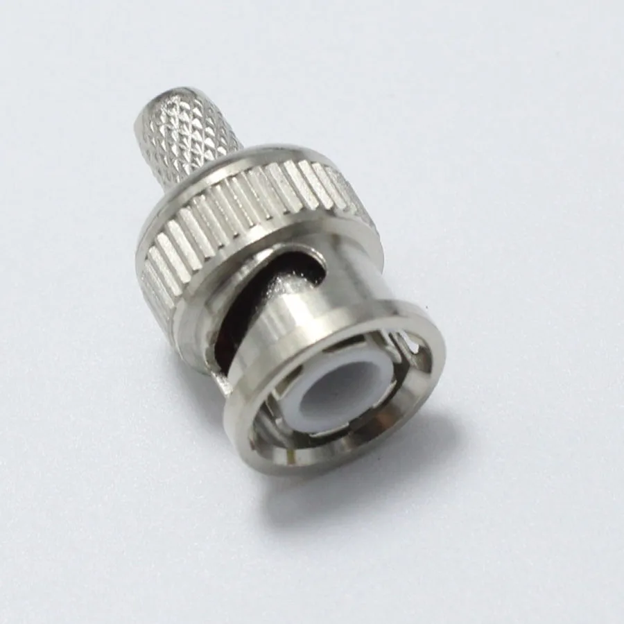 10 шт. медная муфта с медным штифтом 75-5 клеммы холодного прессования BNC разъем для