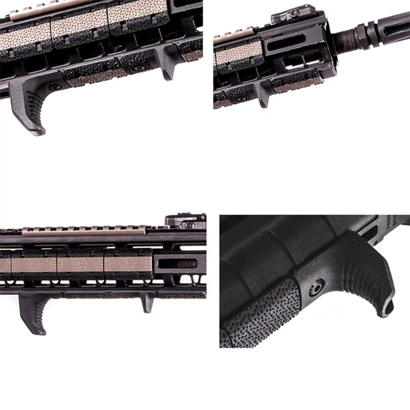 Element Airsoft MLOK Hand Stop Kit for M-LOK Attachment System 4 Pcs/set Fit Free Float Handguard eMag Pul Plastic Rail Cover BK | Спорт и