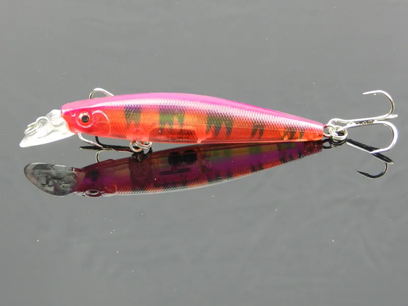 8 шт. Minnow приманки для ловли рыбы 10 5 см 9 г бас искусственные Крючки рыбалки