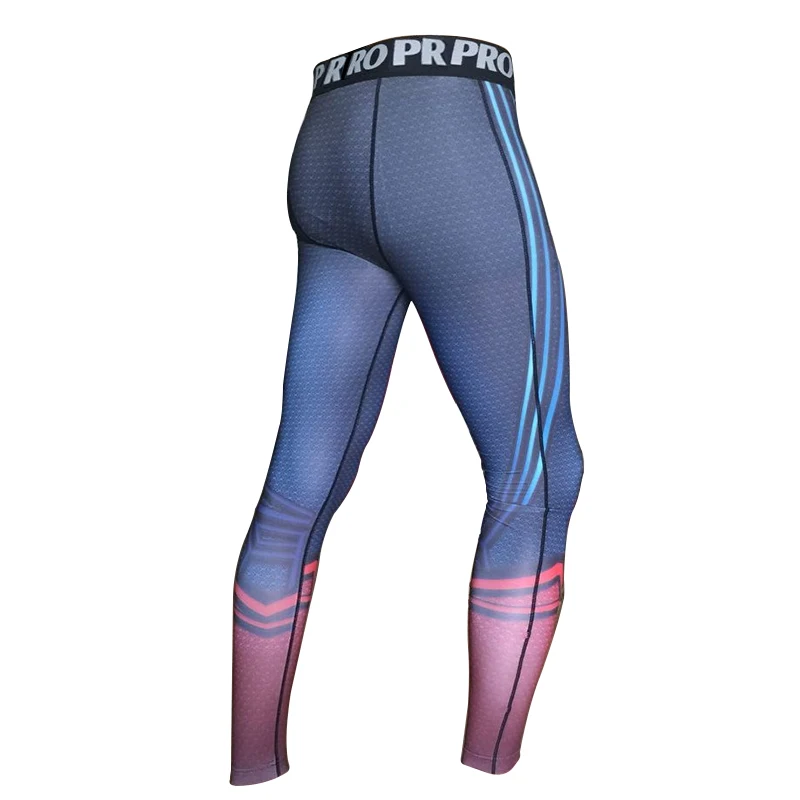 Мужские компрессионные колготки с суперменом мужские обтягивающие леггинсы для