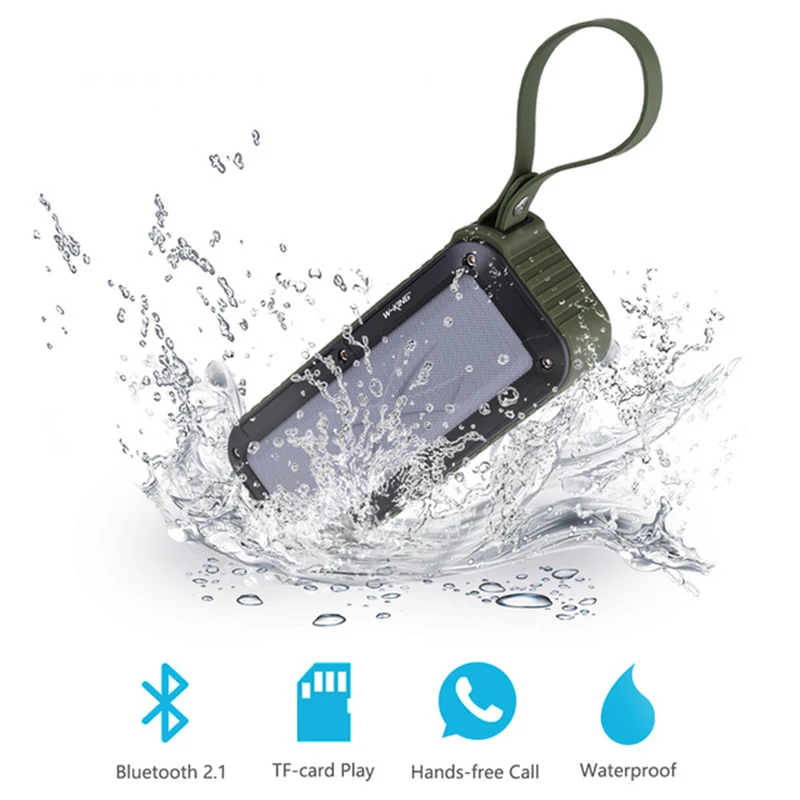 Беспроводная портативная Bluetooth колонка с микрофоном и поддержкой NFC 2000 мАч|portable