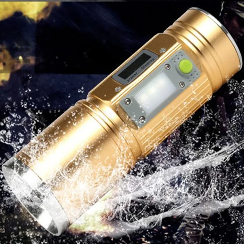Blue Light Fishing Lights Night Purple Double Source Gear Charging and Zooming | Спорт и развлечения