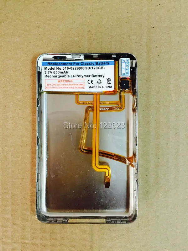 Ставку Классический 5 й gen iPod Video 5th 5.5 30 ГБ Задней Половины с Новая Задняя Крышка +