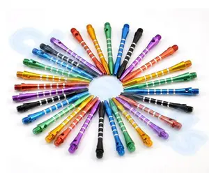 21 шт., алюминиевая средняя Дротика, s искусственные стержни, метательные аксессуары, анти-разрыв, прочная, для пожилых, Дротика, шест