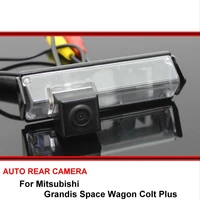 car rear view camera for mitsubishi grandis space wagon colt plus 2003 2013 night vision reversing camera back up camera hd ccd