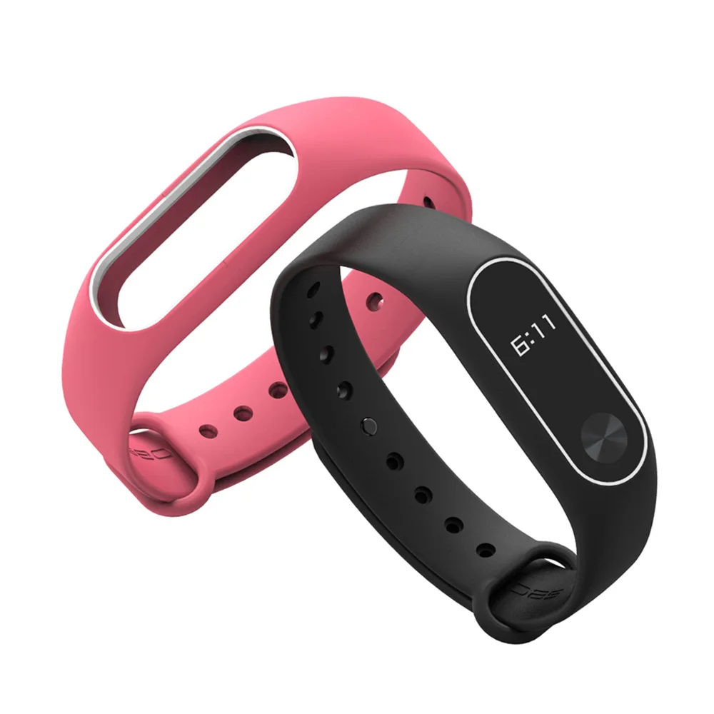 3 шт. ремешок для Xiaomi mi 2 ремешка Band силиконовый браслет сменный Браслет