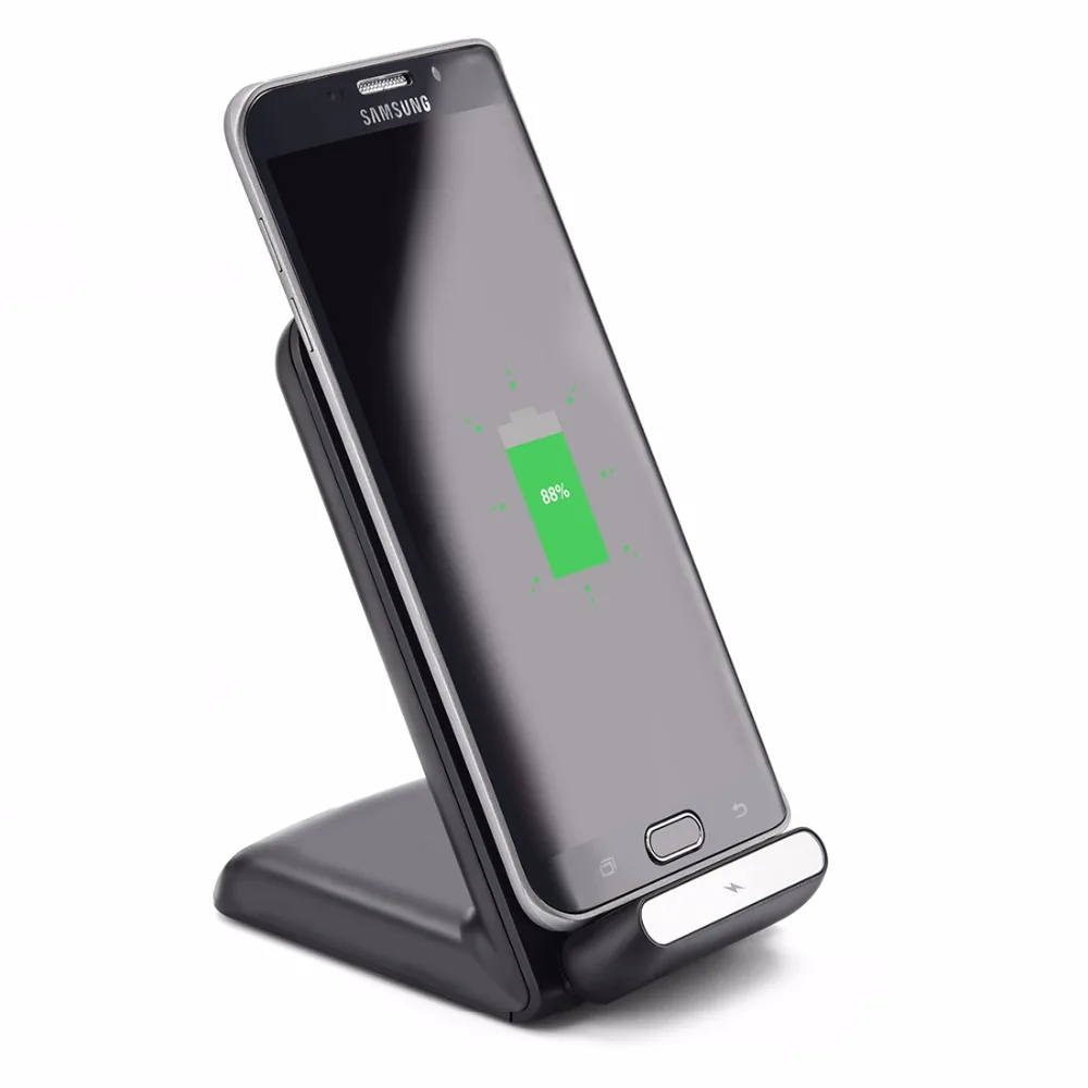 S GUARD A18 10 Вт Qi Беспроводное зарядное устройство Быстрая зарядка Pad для SAMSUNG S8 S6Edge +