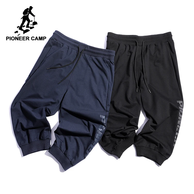 Мужские брюки джоггеры Pioneer camp Брендовые повседневные трикотажные длиной до