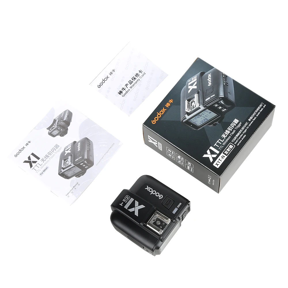 Godox X1T N TTL 2 4G Беспроводной HSS 32 Каналы Камера Вспышка Speedlite Studio Flash Trigger Transmitter для