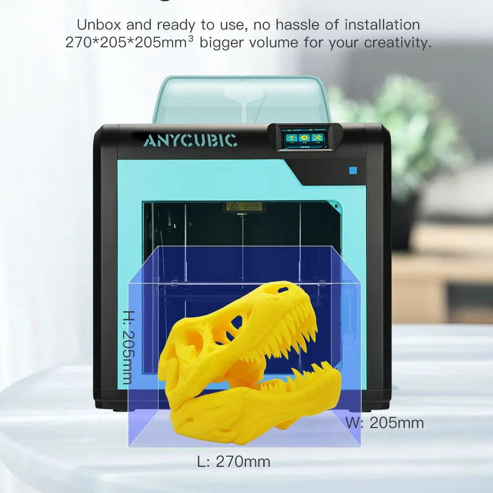 ANYCUBIC 3D принтеры 4Max Pro модульная конструкция высокой точности размера плюс