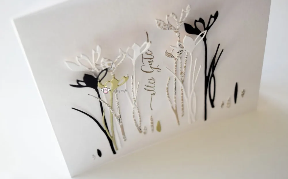 4 шт. металлические штампы для вырезания цветов | Дом и сад