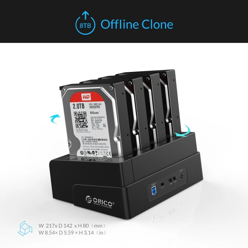 ORICO 2 5 3 дюйма USB 0 на SATA док станция для жесткого диска/Дубликатор поддержка макс. 32