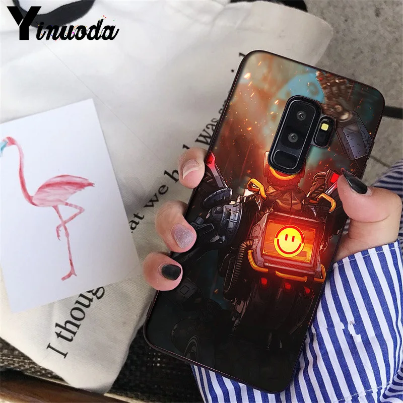 Мягкий силиконовый чехол Yinuoda Apex Legends из ТПУ для телефона Samsung S9 plus S5 S6 S6edge S6plus S7 S7edge