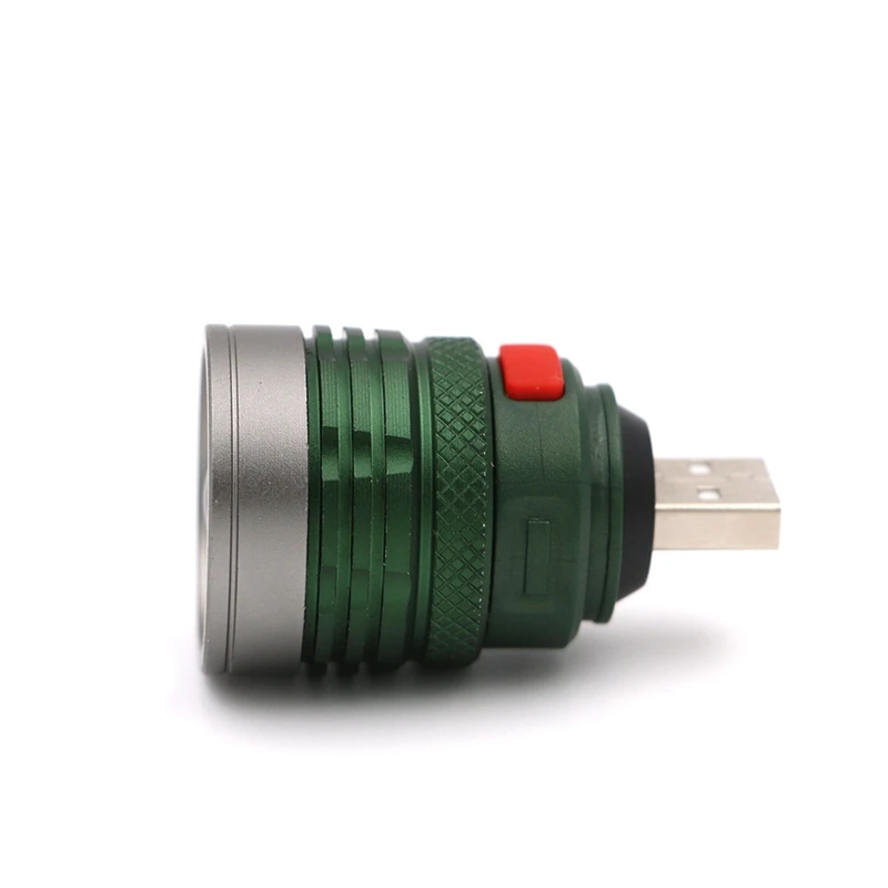 Usb Перезаряжаемый фонарик водонепроницаемый мини светодиодный бликовый