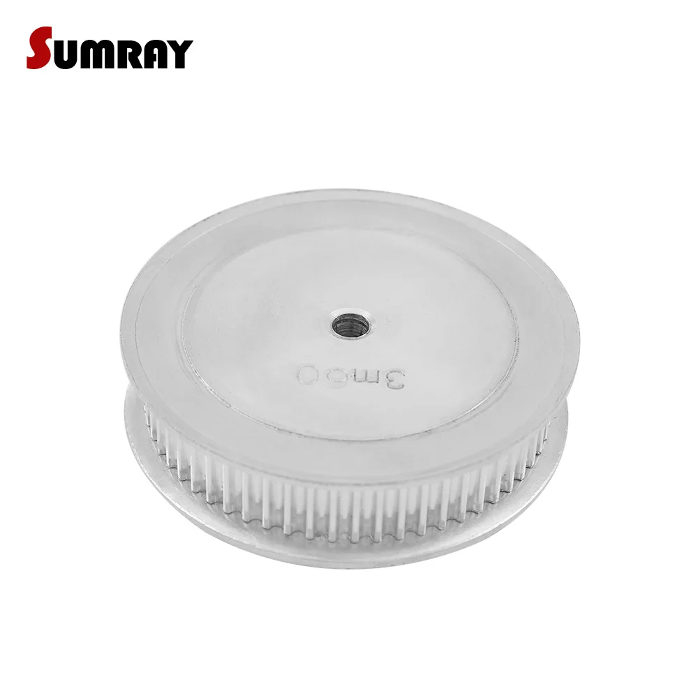 SUMRAY 3M 60T Aluminium Motor Pulley 5/6/6.35/8/10/12/14/15/16/17/19/20/25 Inner Bore Timing Gear 11mm Belt Width | Обустройство дома