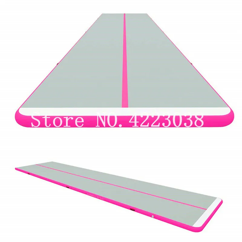 Купить Бесплатная доставка с насосом 11*2*0,2 м надувной гимнастический коврик воздуха рушясь пола гимнастика Airtrack для чирлидинга