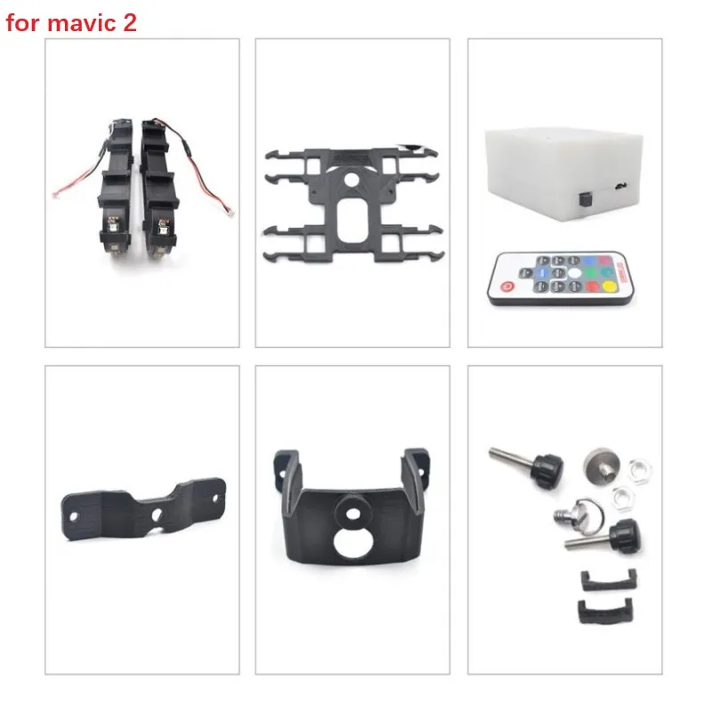 STARTRC DJI Mavic2 Pro Красочный светодиодный Расширенный шасси для DJI Mavic 2 Drone аксессуары Запчасти
