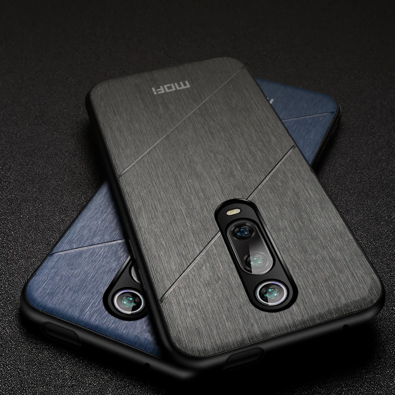 Чехол для xiaomi redmi k20 оригинальный черный противоударный чехол MOFi pro чехлы из