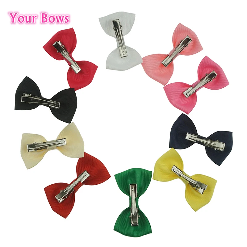 1 шт. горячая Распродажа высококачественный ленточный бант мини-банты для волос с