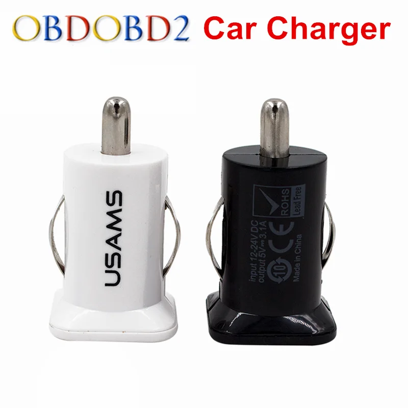 Автомобильное зарядное устройство USAMS с двумя USB портами 5 В 3 1 А|us charger|charger digitalcharger